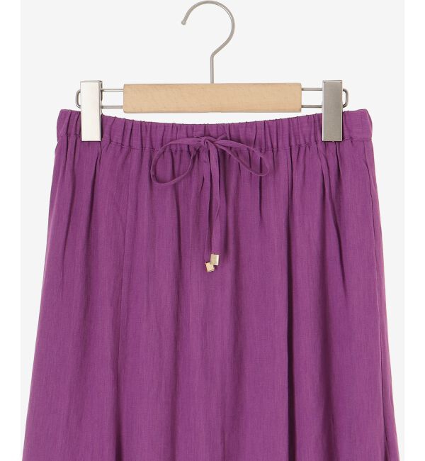  「《リラクシーな履き心地》リネンライクマーメイドスカート」|スカート|