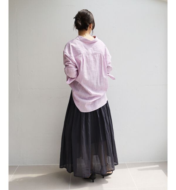  「《WEB限定アイテム》ローンギャザーティアードスカート」|スカート|