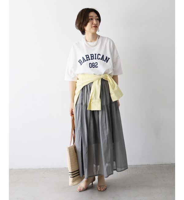  「《WEB限定アイテム》ローンギャザーティアードスカート」|スカート|