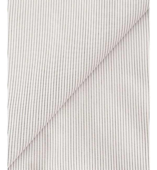  「ストライプフリルカラーブラウス」|シャツ・ブラウス|