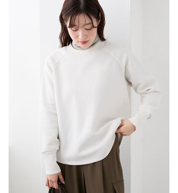  「バックジップボンディングトップス」|Tシャツ・カットソー|