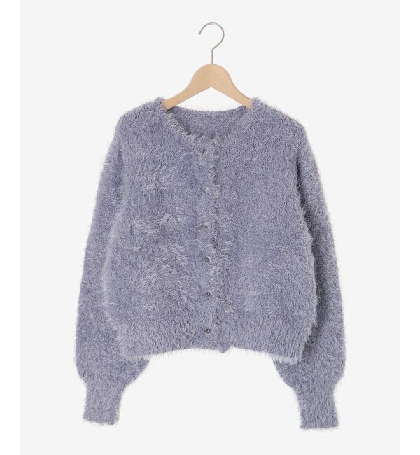  「《WEB限定アイテム》ソフトシャギーカーディガン」|カーディガン|