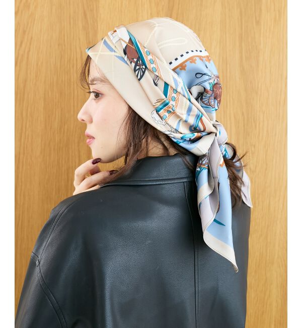  「《手洗い可能》リバーシブルスカーフ」|バンダナ・スカーフ|