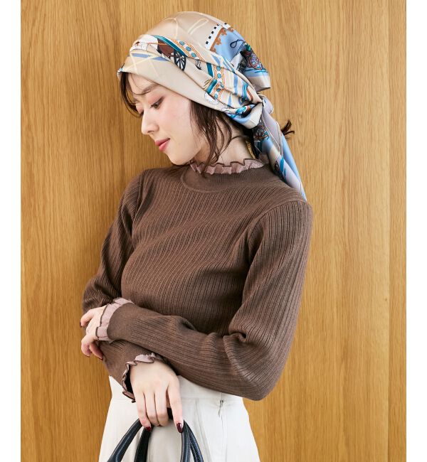  「《手洗い可能》リバーシブルスカーフ」|バンダナ・スカーフ|