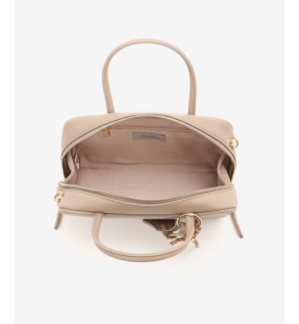  「チャーム付横長ボストン」|ボストンバッグ|