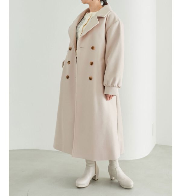 MAJESTICLEGON「バックデザインチェスターコート」|チェスターコート|