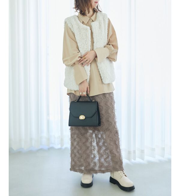 MAJESTICLEGON「レディモチーフハンドバッグ」|ハンドバッグ|