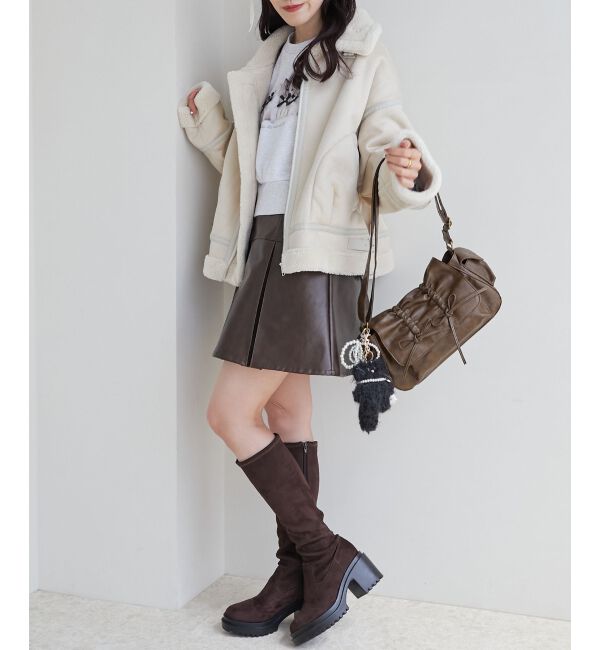 MAJESTICLEGON「オーバーサイズボアブルゾン」|ブルゾン・スタジャン|