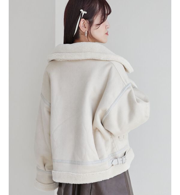 MAJESTICLEGON「オーバーサイズボアブルゾン」|ブルゾン・スタジャン|