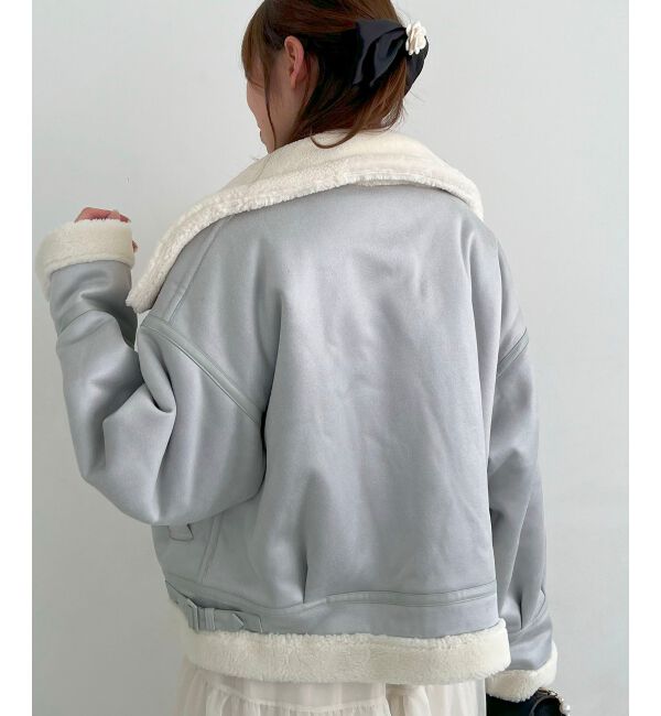 MAJESTICLEGON「オーバーサイズボアブルゾン」|ブルゾン・スタジャン|