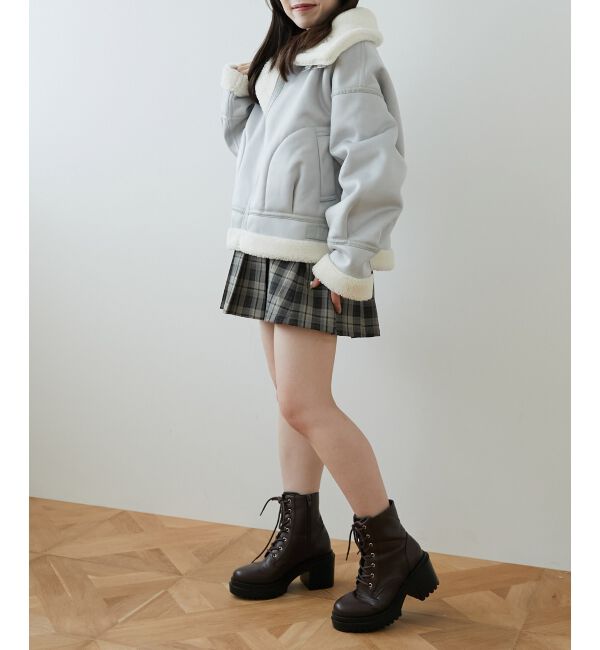 MAJESTICLEGON「オーバーサイズボアブルゾン」|ブルゾン・スタジャン|