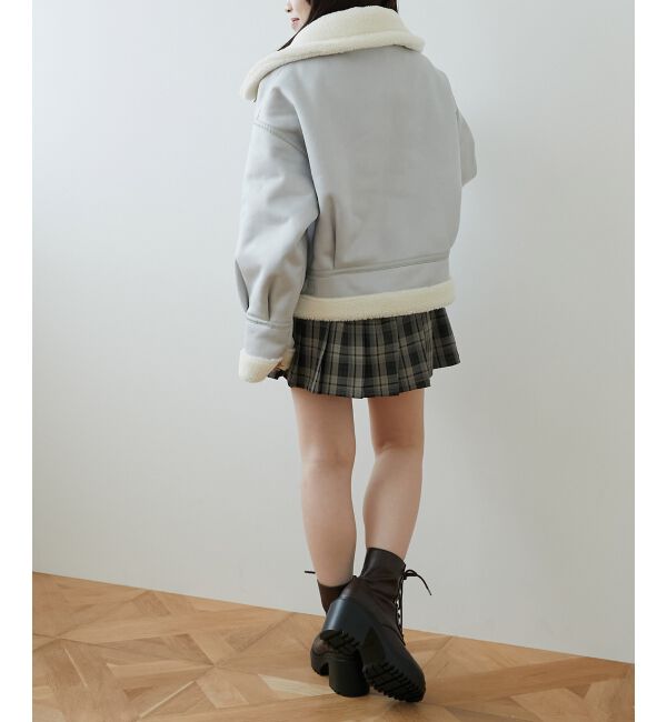 MAJESTICLEGON「オーバーサイズボアブルゾン」|ブルゾン・スタジャン|