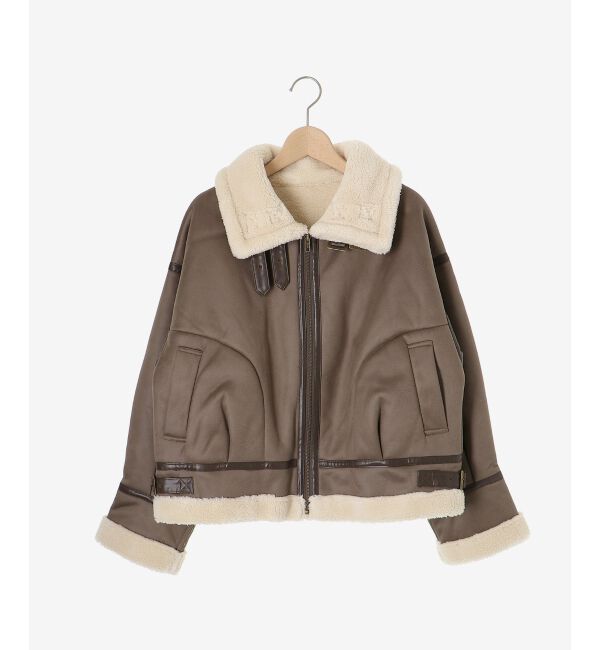 MAJESTICLEGON「オーバーサイズボアブルゾン」|ブルゾン・スタジャン|