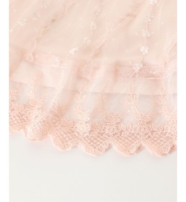  「裾レースドロストビスチェ」|キャミソール|