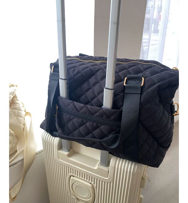  「◇キルティングトラベルボストン」|ボストンバッグ|