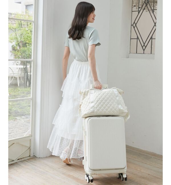  「◇キルティングトラベルボストン」|ボストンバッグ|