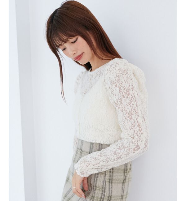 MAJESTICLEGON「クルーネックパワショルトップス」|Tシャツ・カットソー|