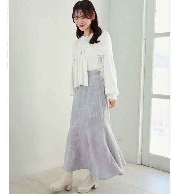 MAJESTICLEGON「リボンビジューニット」|ニット・セーター|