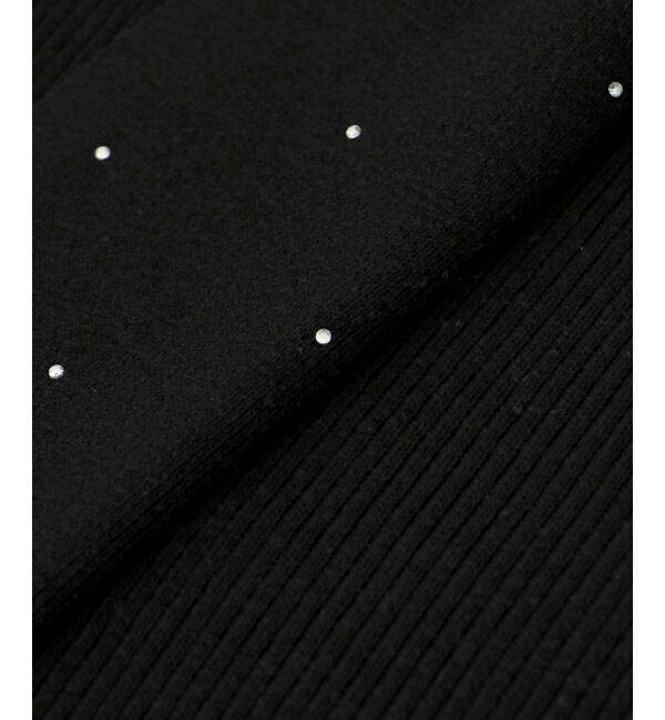 MAJESTICLEGON「リボンビジューニット」|ニット・セーター|