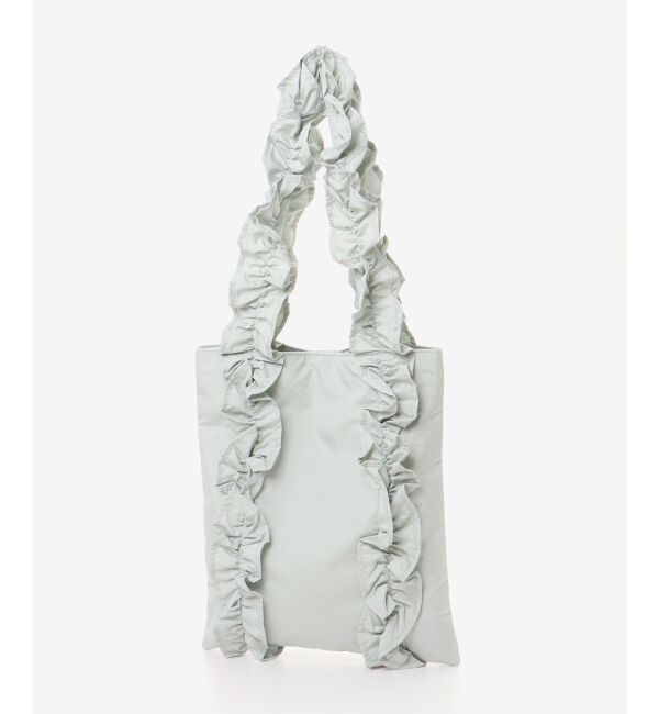MAJESTICLEGON「ボリュームフリルハンドルトート」|トートバッグ|