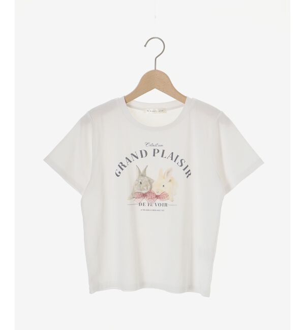  「うさぎちゃんTシャツ」|Tシャツ・カットソー|