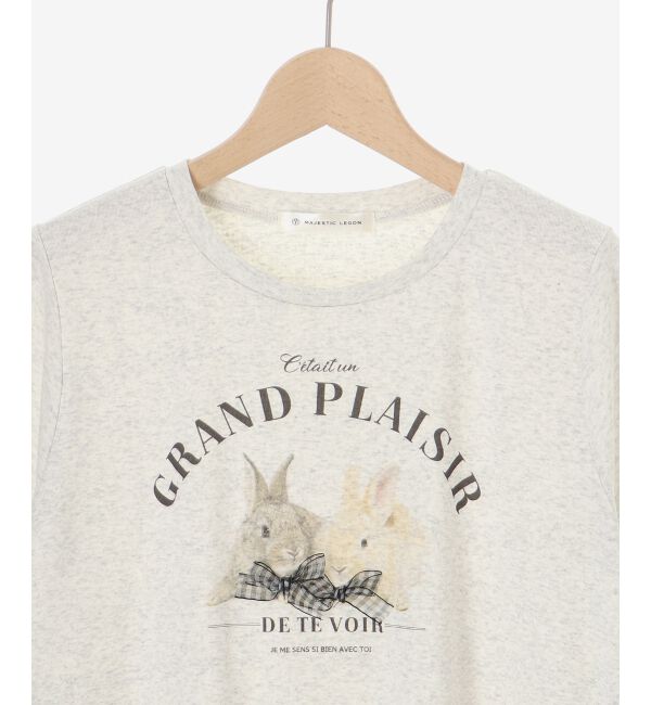  「うさぎちゃんTシャツ」|Tシャツ・カットソー|