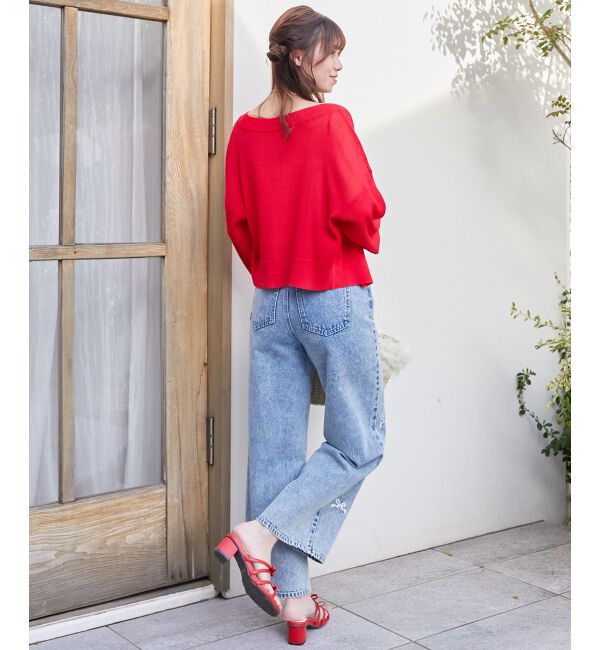  「チャームボタンUVカットカーディガン」|カーディガン|