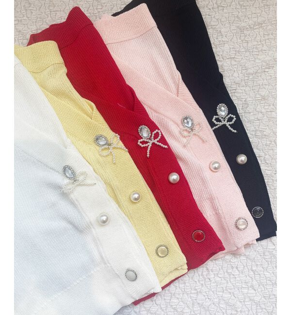  「チャームボタンUVカットカーディガン」|カーディガン|