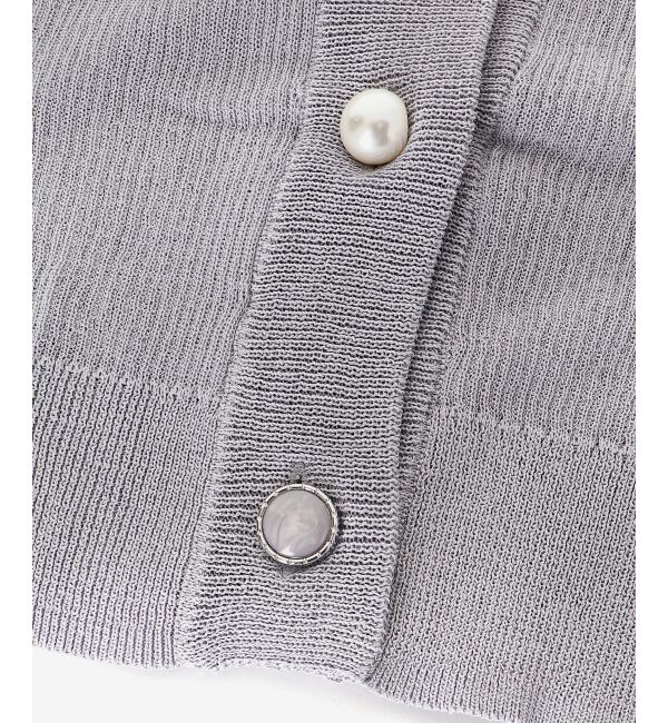  「チャームボタンUVカットカーディガン」|カーディガン|