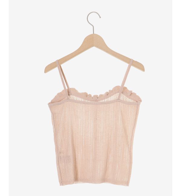  「レーシーパターンキャミセットカーデ」|カーディガン|