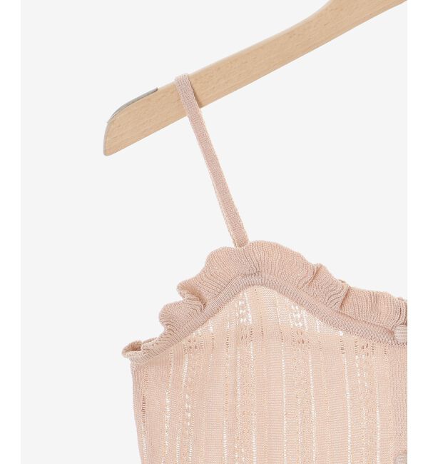  「レーシーパターンキャミセットカーデ」|カーディガン|