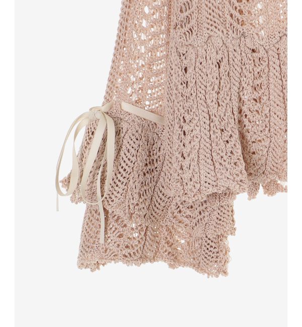  「レーシーパターンキャミセットカーデ」|カーディガン|