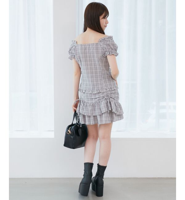  「ガーリーブラウス＆スカパンセット」|ワンピース|