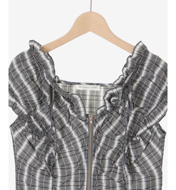  「ガーリーブラウス＆スカパンセット」|ワンピース|