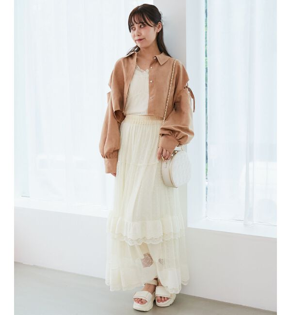  「オープンショルダーショートシャツ」|シャツ・ブラウス|