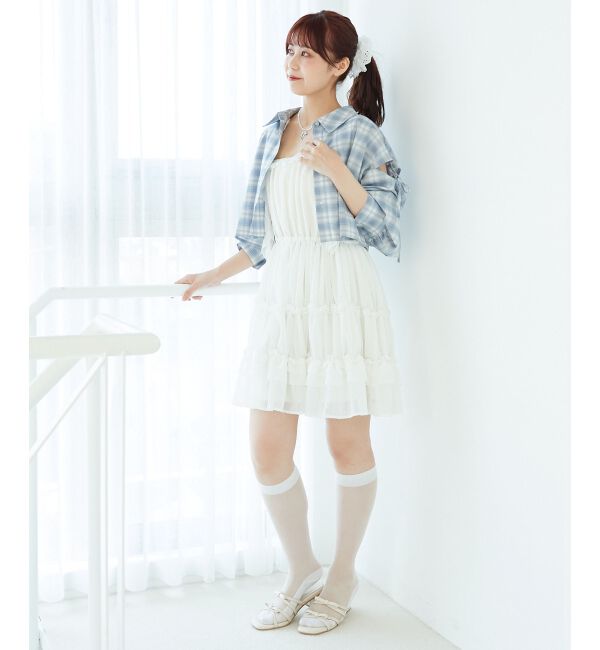  「オープンショルダーショートシャツ」|シャツ・ブラウス|