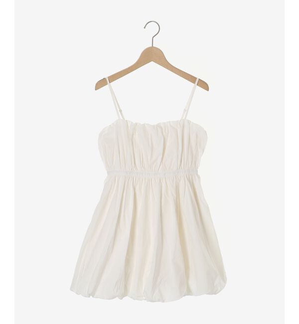  「カーデ&times;バルーンキャミワンピセット」|ワンピース|