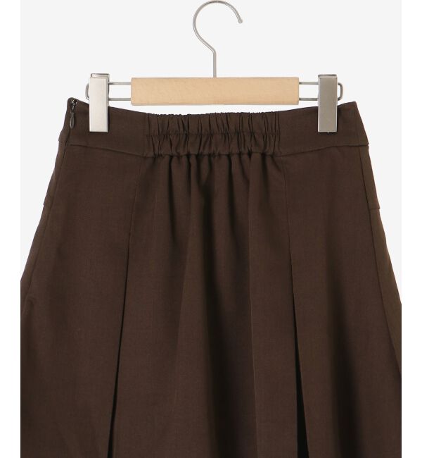 「ゴールドボタンプリーツミニスカパン」|スカート|