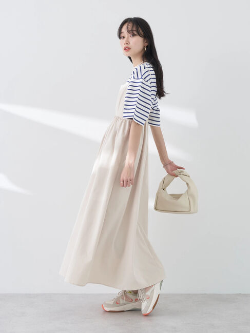 earth music&ecology「BOXシルエットT(汗じみ防止)」|Tシャツ・カットソー|