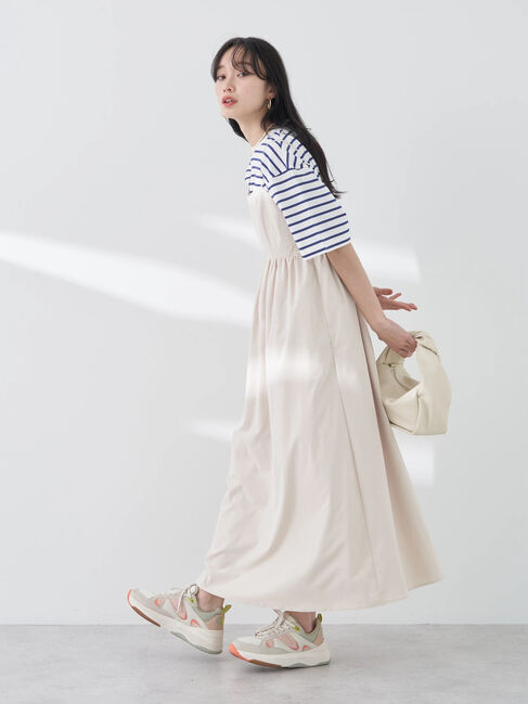 earth music&ecology「BOXシルエットT(汗じみ防止)」|Tシャツ・カットソー|