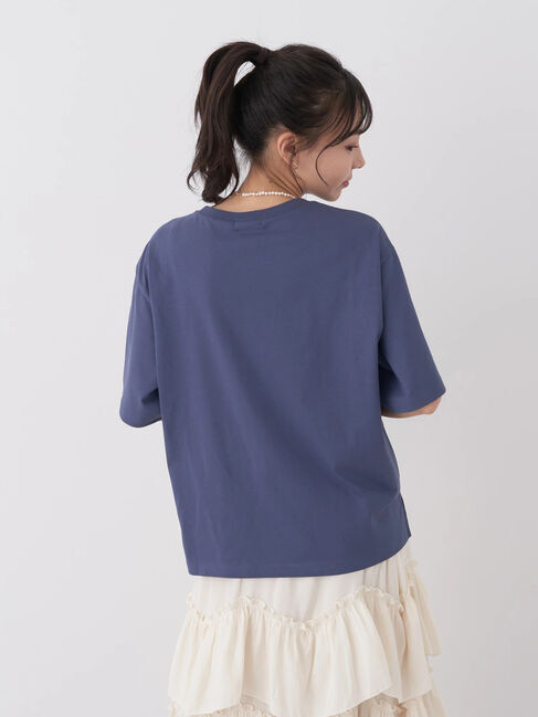 earth music&ecology「BOXシルエットT(汗じみ防止)」|Tシャツ・カットソー|