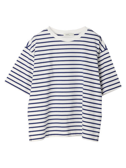 earth music&ecology「BOXシルエットT(汗じみ防止)」|Tシャツ・カットソー|