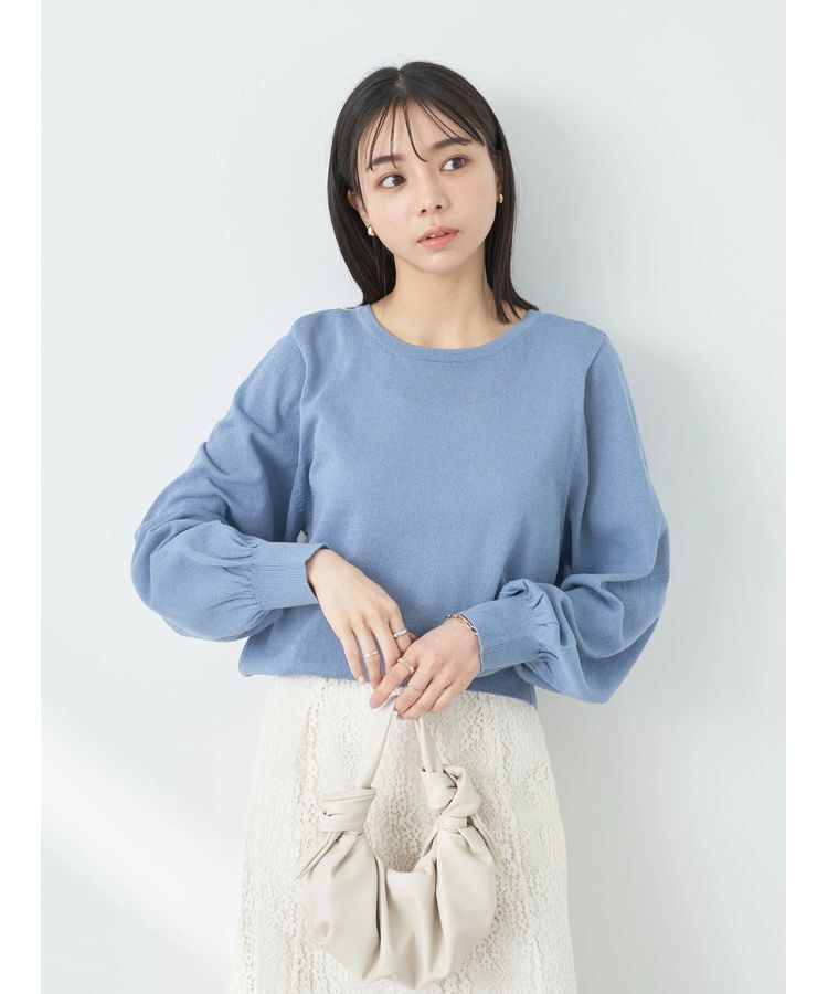 earth music&ecology「前後2WAYちびパールボタンカーディガン」|カーディガン|