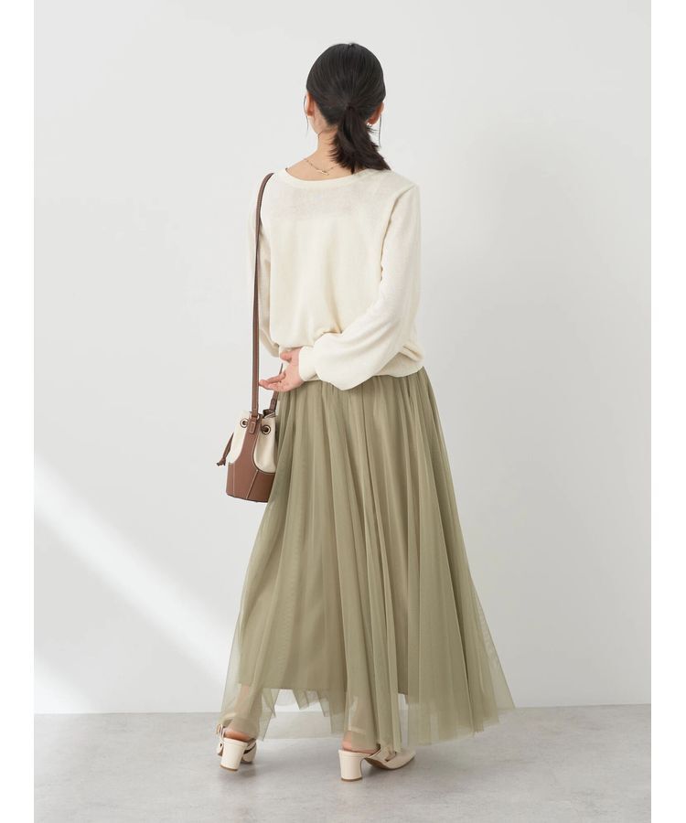 earth music&ecology「前後2WAYちびパールボタンカーディガン」|カーディガン|