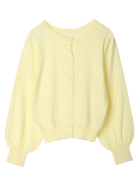 earth music&ecology「前後2WAYちびパールボタンカーディガン」|カーディガン|