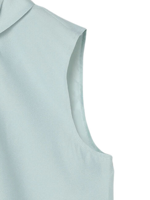 earth music&ecology「ロールカラーブラウス」|シャツ・ブラウス|