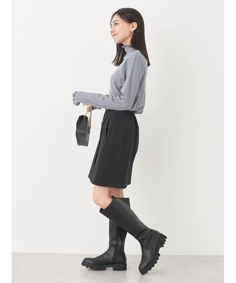 earth music&ecology「コットンシアータートルネックプルオーバー」|Tシャツ・カットソー|