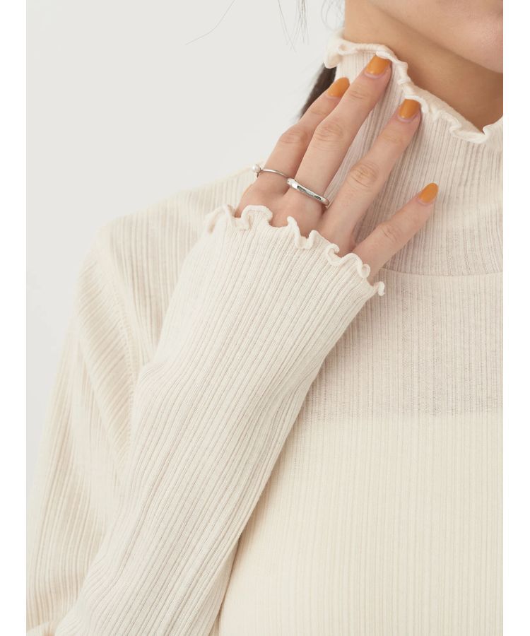 earth music&ecology「コットンシアータートルネックプルオーバー」|Tシャツ・カットソー|