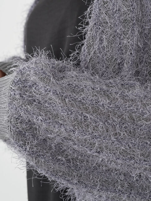 earth music&ecology「ふさふさショートカーディガン」|カーディガン|