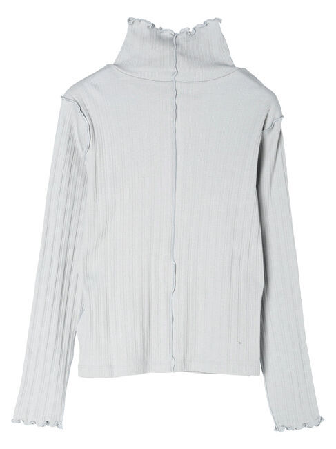 earth music&ecology「ランダムリブタートルネックプルオーバー」|Tシャツ・カットソー|